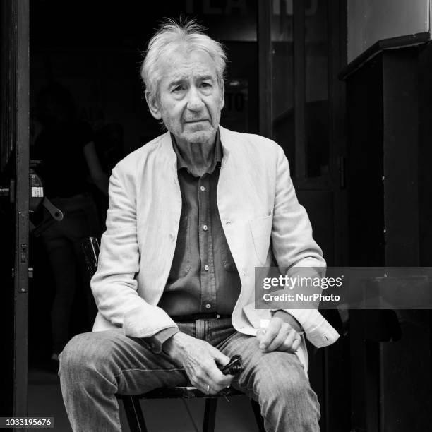 Jose Sacristan poses during a portrait session on September 14, 2018 in Madrid, Spain.