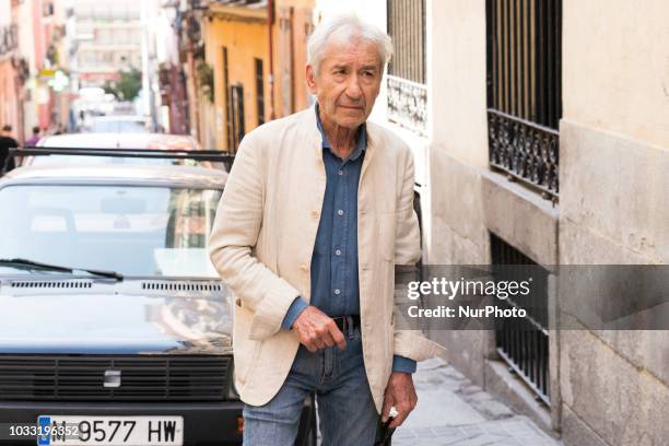 Jose Sacristan poses during a portrait session on September 14, 2018 in Madrid, Spain.