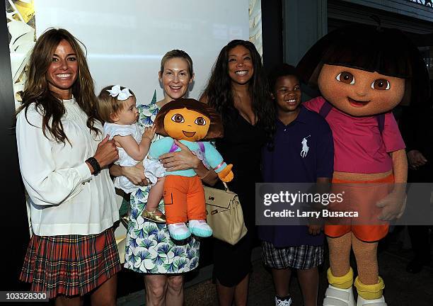 Kelly Bensimon, Kelly Rutherford, Wendy Williams, Kevin Hunter and Dora the Explorer attend Nickelodeon's Beyond the Backpack Kicks off Auction of...