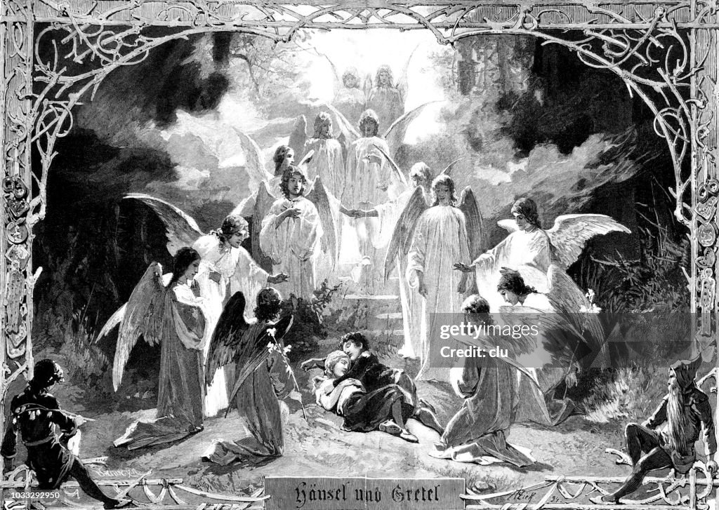 Fairy tale Hansel and Gretel