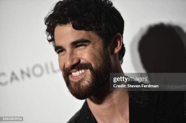 Darren Criss attends Daily Front Row's Fashion Media Awards on September 6, 2018 in New York City.