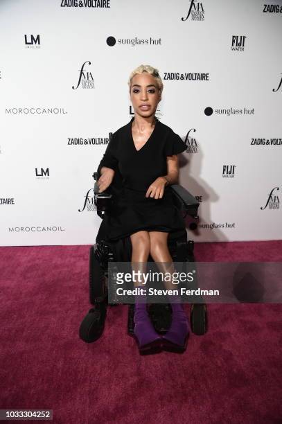 Jillian Mercado attends Daily Front Row's Fashion Media Awards on September 6, 2018 in New York City.