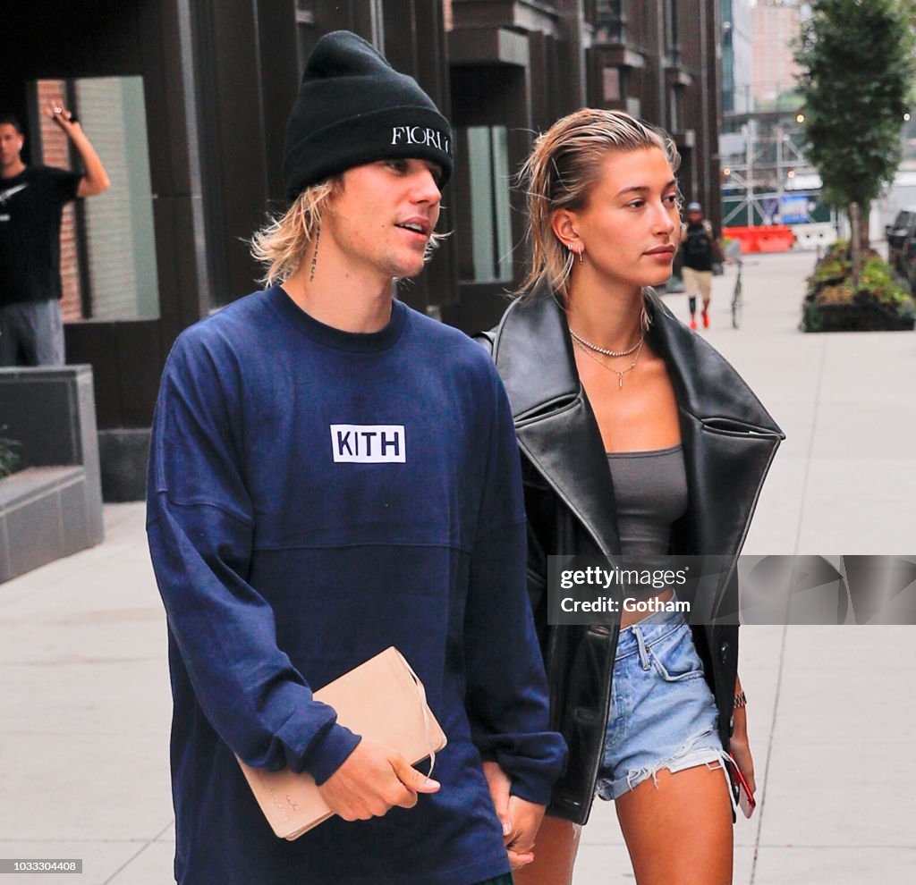 Celebrity Sightings in New York City - September 14, 2018
