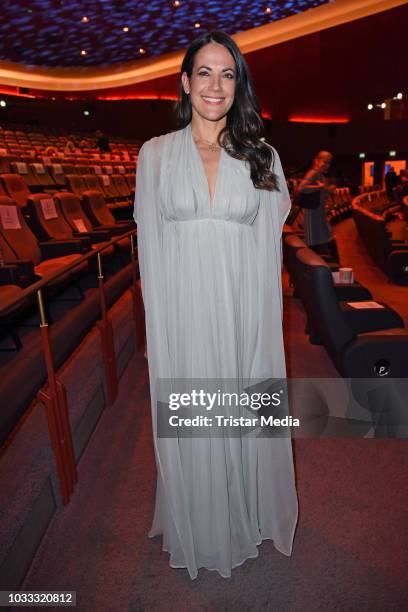 Bettina Zimmermann attends the Deutscher Schauspielpreis 2018 at Zoo Palast on September 14, 2018 in Berlin, Germany.