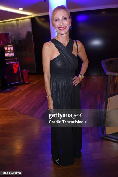 Andrea Sawatzki attends the Deutscher Schauspielpreis 2018 at Zoo Palast on September 14, 2018 in Berlin, Germany.