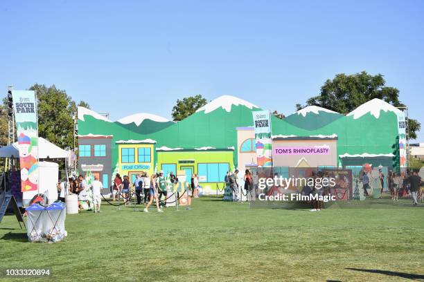 Festivalgoers attend day 1 of Grandoozy on September 14, 2018 in Denver, Colorado.