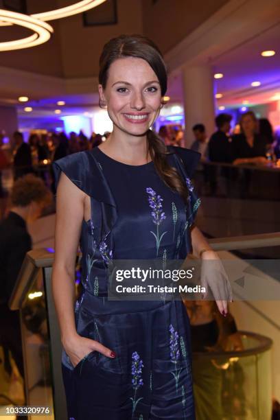 Julia Hartmann attends the Deutscher Schauspielpreis 2018 at Zoo Palast on September 14, 2018 in Berlin, Germany.