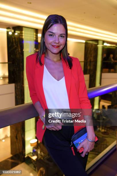 Susan Hoecke attends the Deutscher Schauspielpreis 2018 at Zoo Palast on September 14, 2018 in Berlin, Germany.