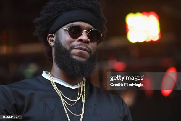 Big K.R.I.T. Performs on the Paper Stage during day 1 of Grandoozy on September 14, 2018 in Denver, Colorado.