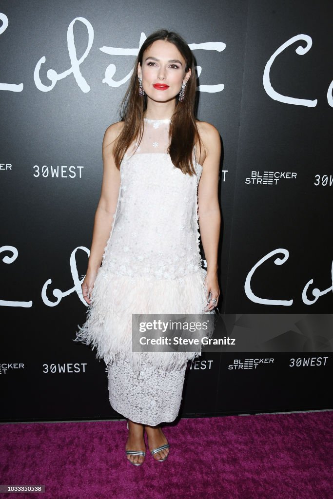 Premiere Of Bleecker Street Media's "Colette" - Arrivals