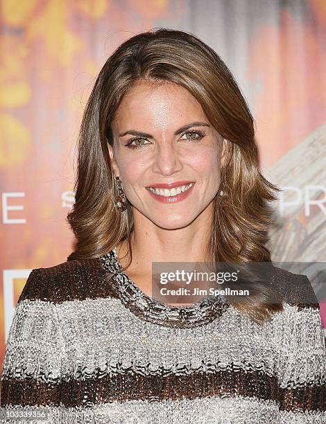 National Correspondent Natalie Morales attends the premiere of "Eat Pray Love" at the Ziegfeld Theatre on August 10, 2010 in New York City.
