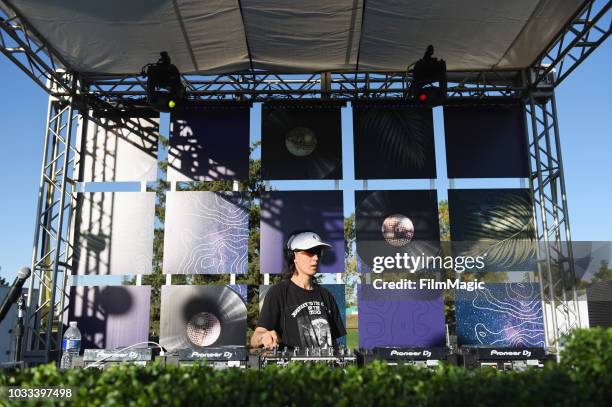 Kim Ann Foxman performs at The Break Room during day 1 of Grandoozy on September 14, 2018 in Denver, Colorado.