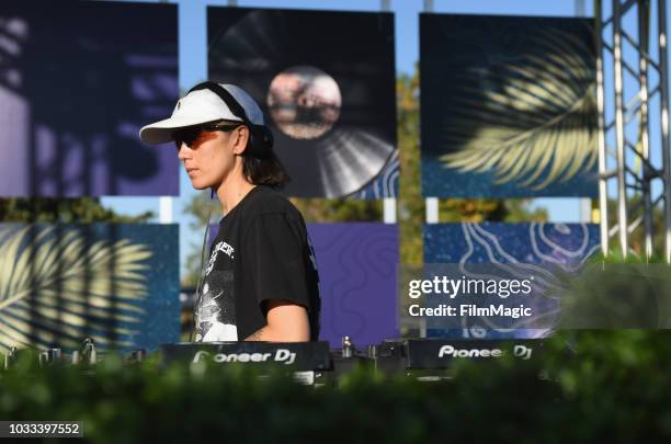 Kim Ann Foxman performs at The Break Room during day 1 of Grandoozy on September 14, 2018 in Denver, Colorado.