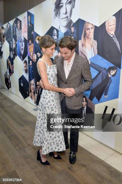 Natalia Dyer and Charlie Heaton attend The Hollywood Reporter & SAG-AFTRA 2nd annual Emmy Nominees Night presented by Douglas Elliman and Heineken at...