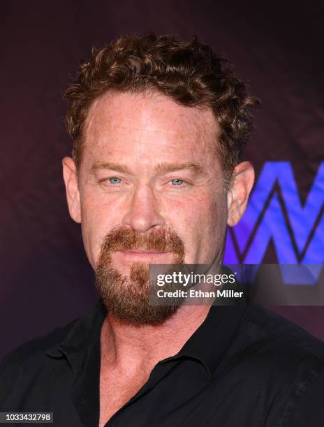 Actor Max Martini attends Freestyle Releasing's world premiere of "Bigger" at the Orleans Arena on September 13, 2018 in Las Vegas, Nevada.