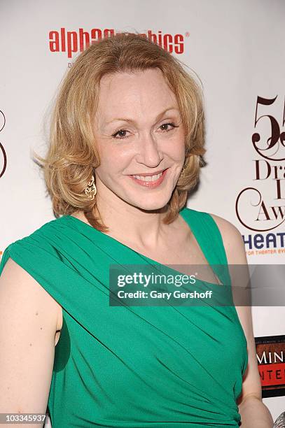 Award winner, actress Jan Maxwell attends the press room at the 55th Annual Drama Desk Awards at the FH LaGuardia Concert Hall at Lincoln Center on...