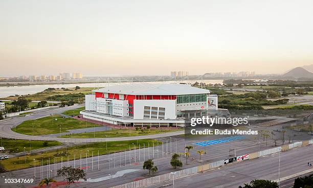 General view of the Multipurpose Arena, or HSBC Arena, considered the most modern sports arena in Brazil, located at Avenida Embaixador Abelardo...