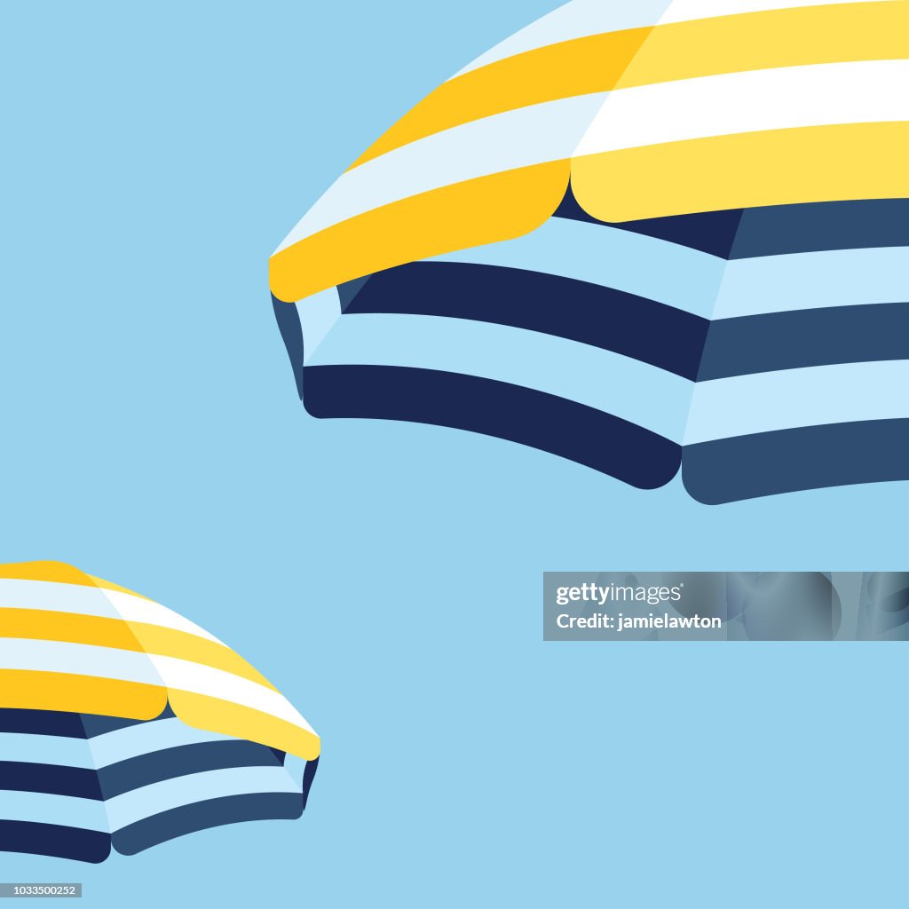 Parasol Beach Umbrella Background