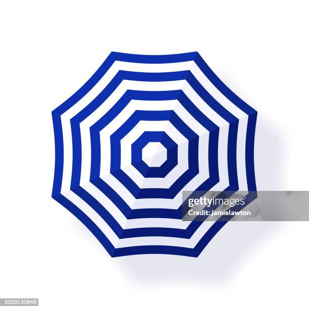 sonnenschirm sonnenschirm - beach umbrella isolated stock-grafiken, -clipart, -cartoons und -symbole