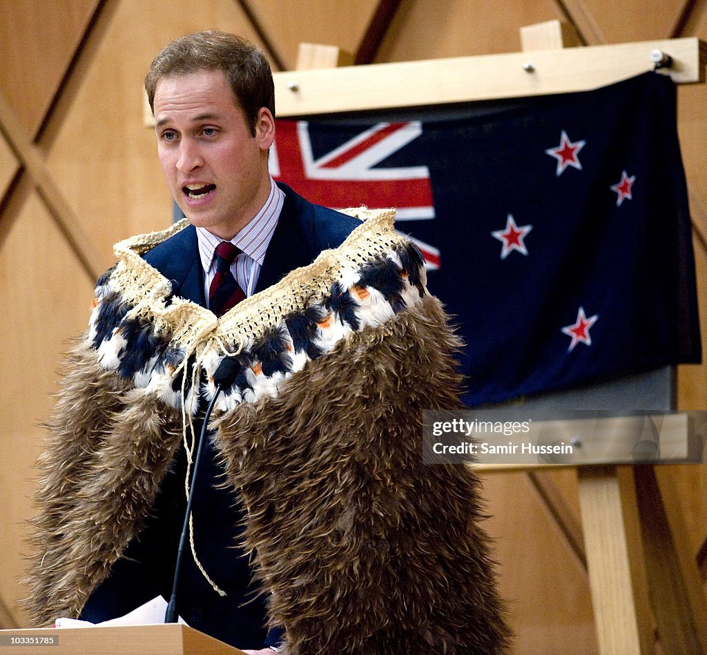 Prince William Visits New Zealand - Day 2