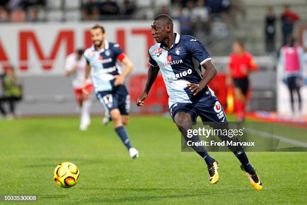 Alimami Gory of Le Havre during the French Ligue 2 match between Nancy and Le Havre on September 14, 2018 in Nancy, France.