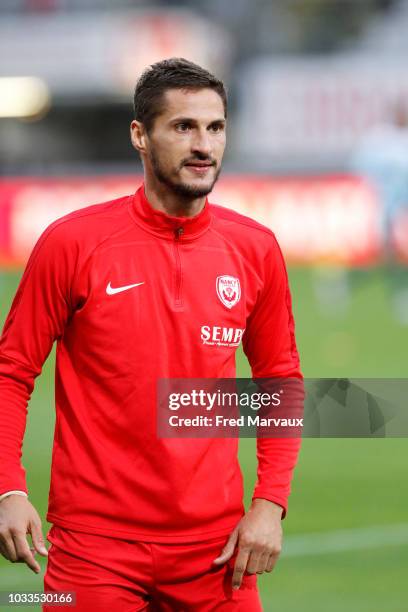 Jeremy Clement of Nancy during the French Ligue 2 match between Nancy and Le Havre on September 14, 2018 in Nancy, France.