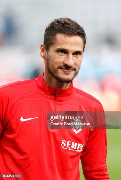 Jeremy Clement of Nancy during the French Ligue 2 match between Nancy and Le Havre on September 14, 2018 in Nancy, France.