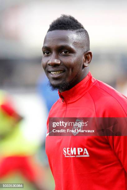 Sihivi Maboulou of Nancy during the French Ligue 2 match between Nancy and Le Havre on September 14, 2018 in Nancy, France.