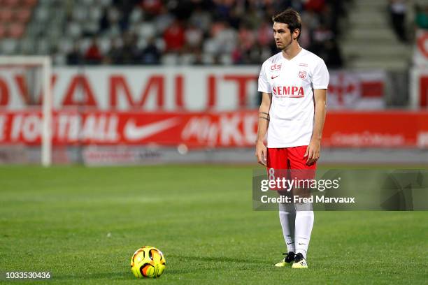 Vincent Marchetti of Nancy during the French Ligue 2 match between Nancy and Le Havre on September 14, 2018 in Nancy, France.