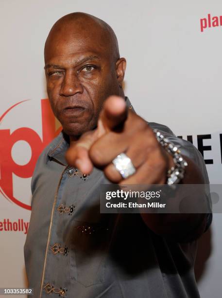 Actor Tommy "Tiny" Lister arrives at a screening of Lionsgate Films' "The Expendables" at the Planet Hollywood Resort & Casino August 11, 2010 in Las...