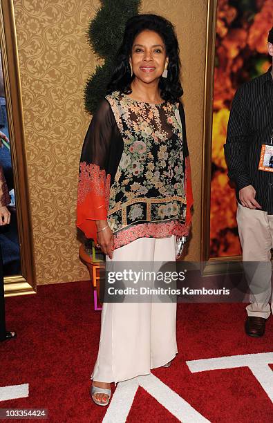 Actress Phylicia Rashad attends the premiere of "Eat Pray Love" at the Ziegfeld Theatre on August 10, 2010 in New York City.