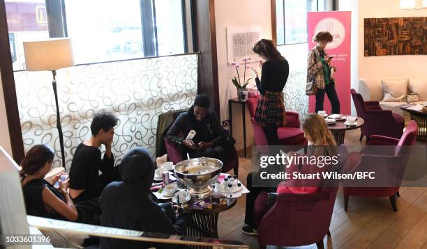 Modelzone London 47 Model Zone Lfw September 2018 Stock Photos, High-Res Pictures, and ...