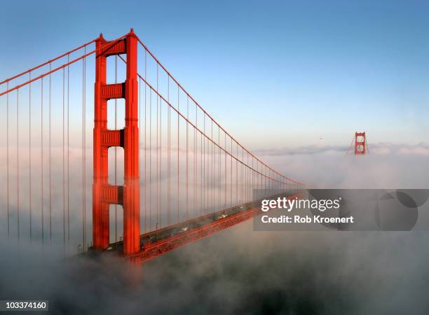 golden gate bridge  - golden gate bridge stock-fotos und bilder