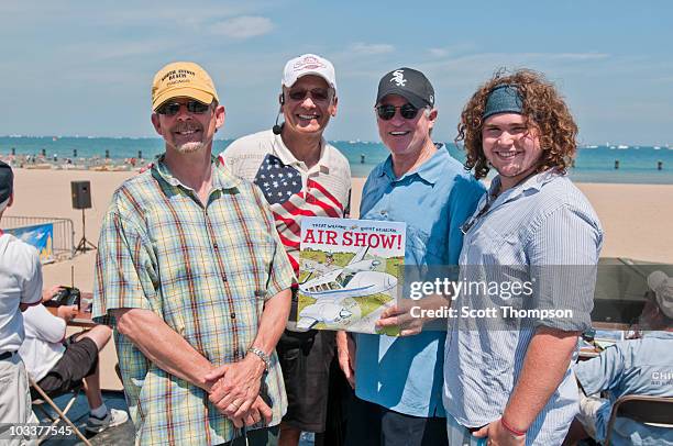 Treat Williams attends the Chicago Air & Water Show at the Lakefront North Avenue Beach on August 13, 2010 in Chicago, Illinois.