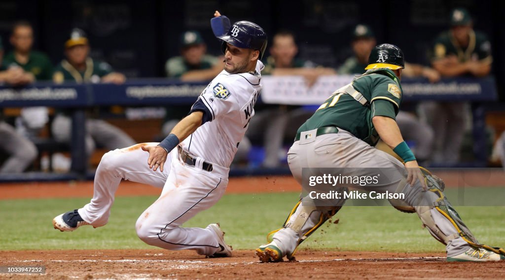 Oakland Athletics v Tampa Bay Rays