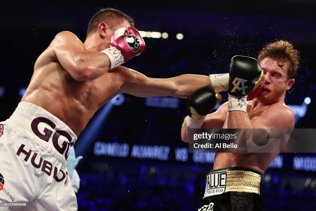 Gennady Golovkin v Canelo Alvarez