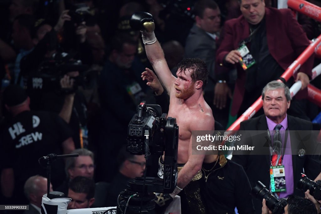 Gennady Golovkin v Canelo Alvarez