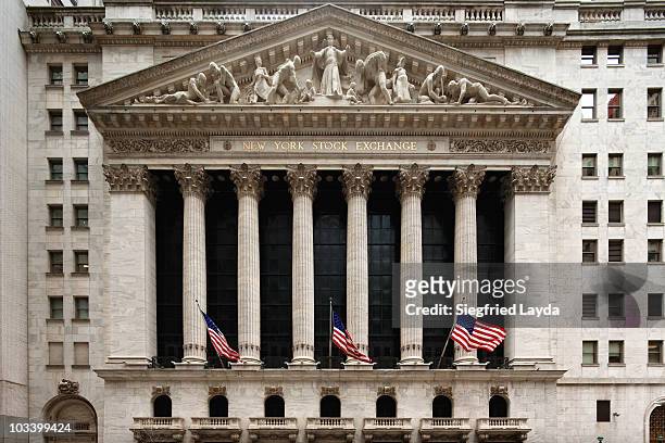new york stock exchange - nyse fotografías e imágenes de stock