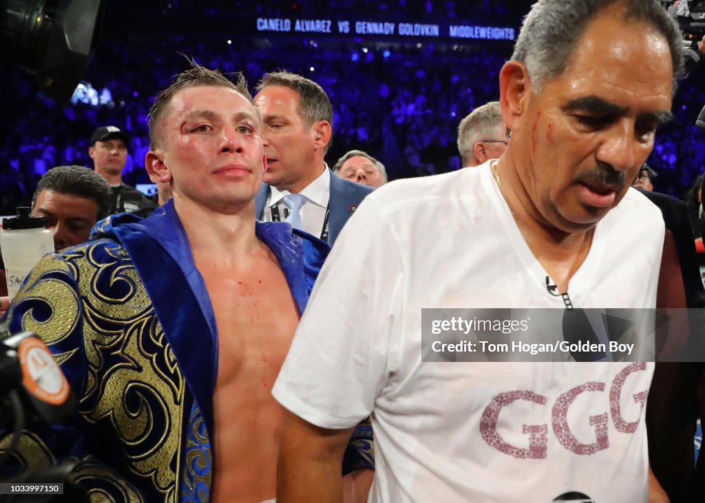 Gennady Golovkin v Canelo Alvarez