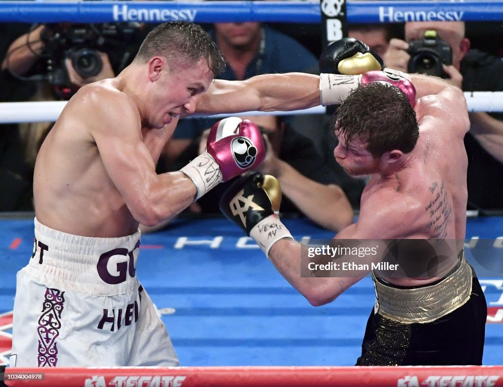 Gennady Golovkin v Canelo Alvarez