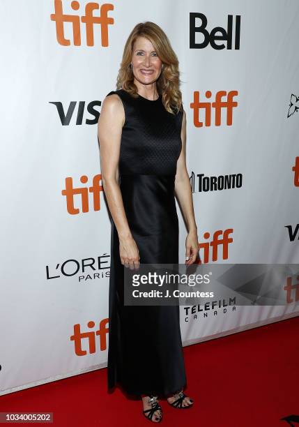 Laura Dern attends the premiere of "Jeremiah Terminator LeRoy" at Roy Thomson Hall on September 15, 2018 in Toronto, Canada.