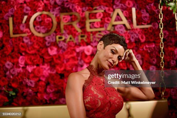 Nicole Mitchell Murphy attends the 2018 Pre-Emmy Party hosted by Entertainment Weekly and L'Oreal Paris at Sunset Tower on September 15, 2018 in Los...