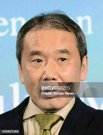 Undated photo shows Japanese novelist Haruki Murakami ==Kyodo