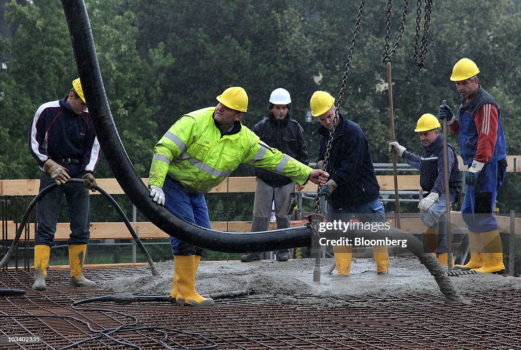 Hochtief Construction Site Ahead Of Earnings