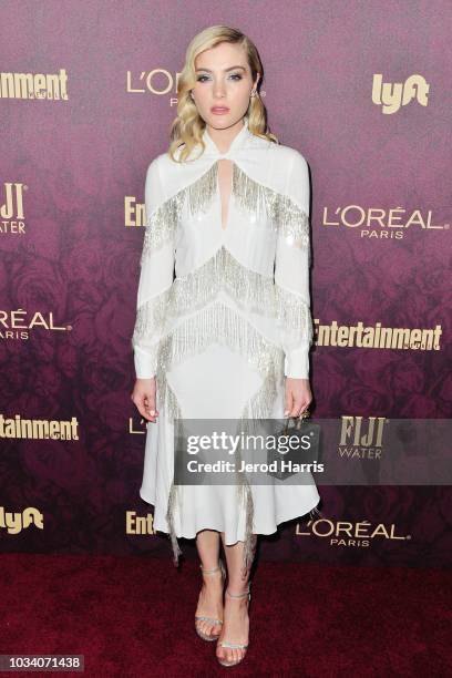 Skyler Samuels attends the 2018 Entertainment Weekly Pre-Emmy Party at Sunset Tower Hotel on September 15, 2018 in West Hollywood, California.