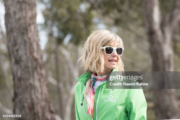 Olivia Newton-John during the annual Wellness Walk and Research Run on September 16, 2018 in Melbourne, Australia. The annual event, now in it's...
