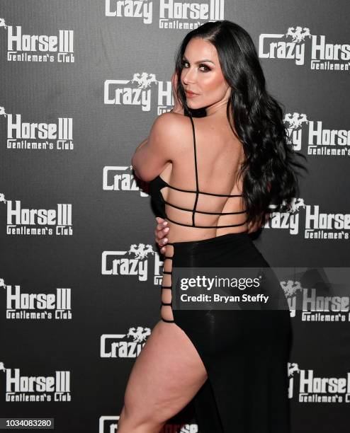 Adult film actress Kendra Lust hosts her birthday party celebration at Crazy Horse 3 Gentlemen's Club on September 15, 2018 in Las Vegas, Nevada.