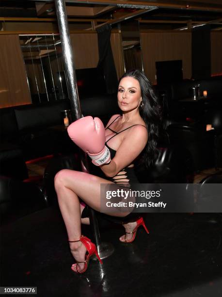 Adult film actress Kendra Lust hosts her birthday party celebration at Crazy Horse 3 Gentlemen's Club on September 15, 2018 in Las Vegas, Nevada.