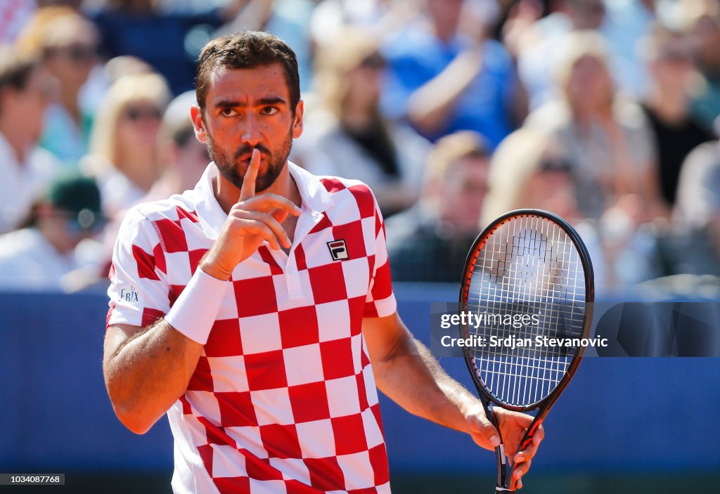 Croatia v USA - Davis Cup by BNP Paribas World Group Semi Final: Day Three