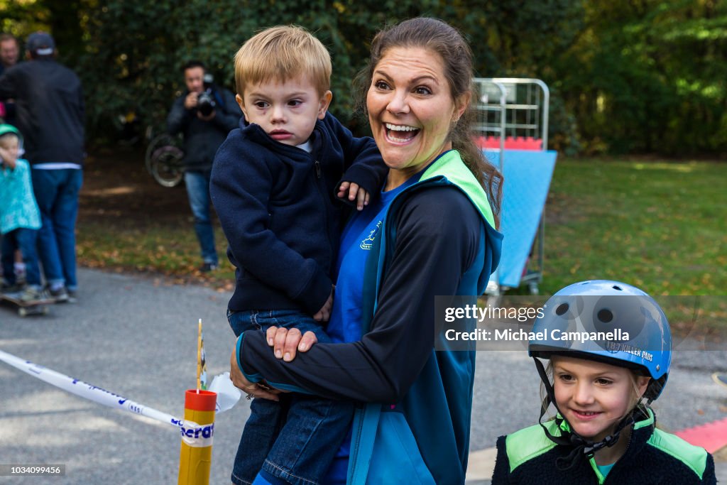 Prince Daniel Of Sweden Attends Prince Daniel's Race and Pep Day